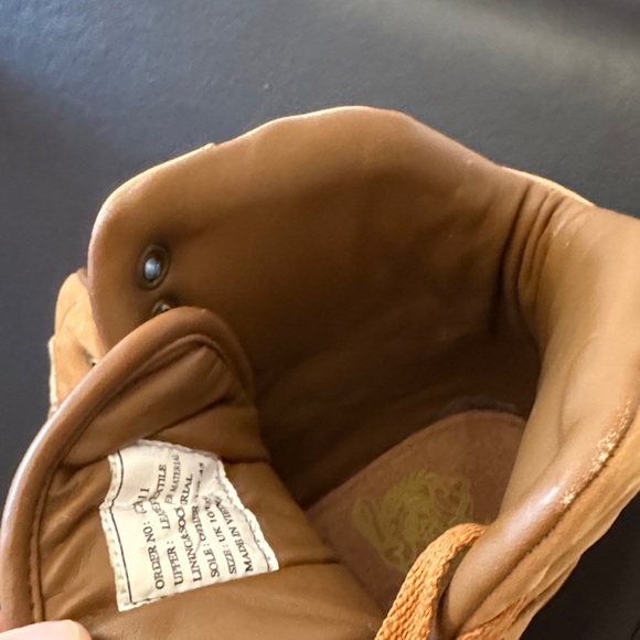 Evisu Brown and Tan High-Top Sneakers - Picture 10 of 10